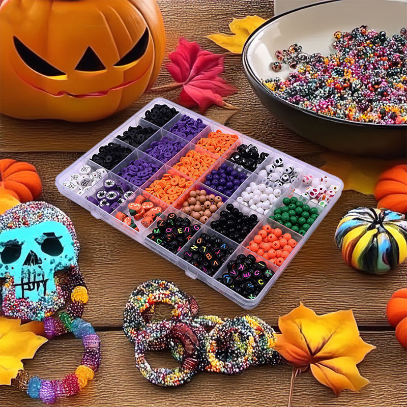 Art Craft Kit - مجموعة أدوات لصنع مجوهرات الهالوين للبالغين،