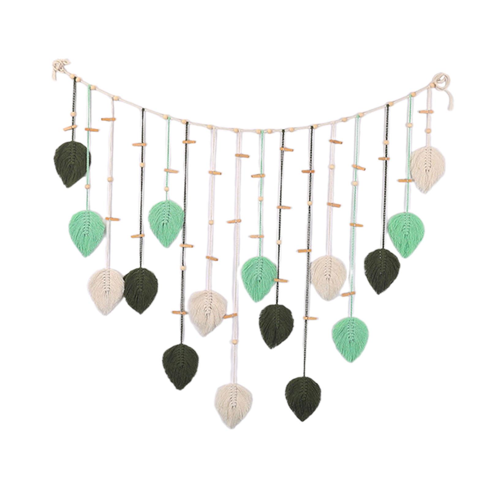 Art And Craft For Nursery - معلقة جدارية منسوجة من المكرمية بنمط
