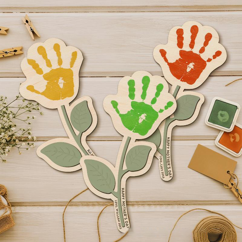 Art And Craft For Nursery - لوحة خشبية فارغة للرسم اليدوي على