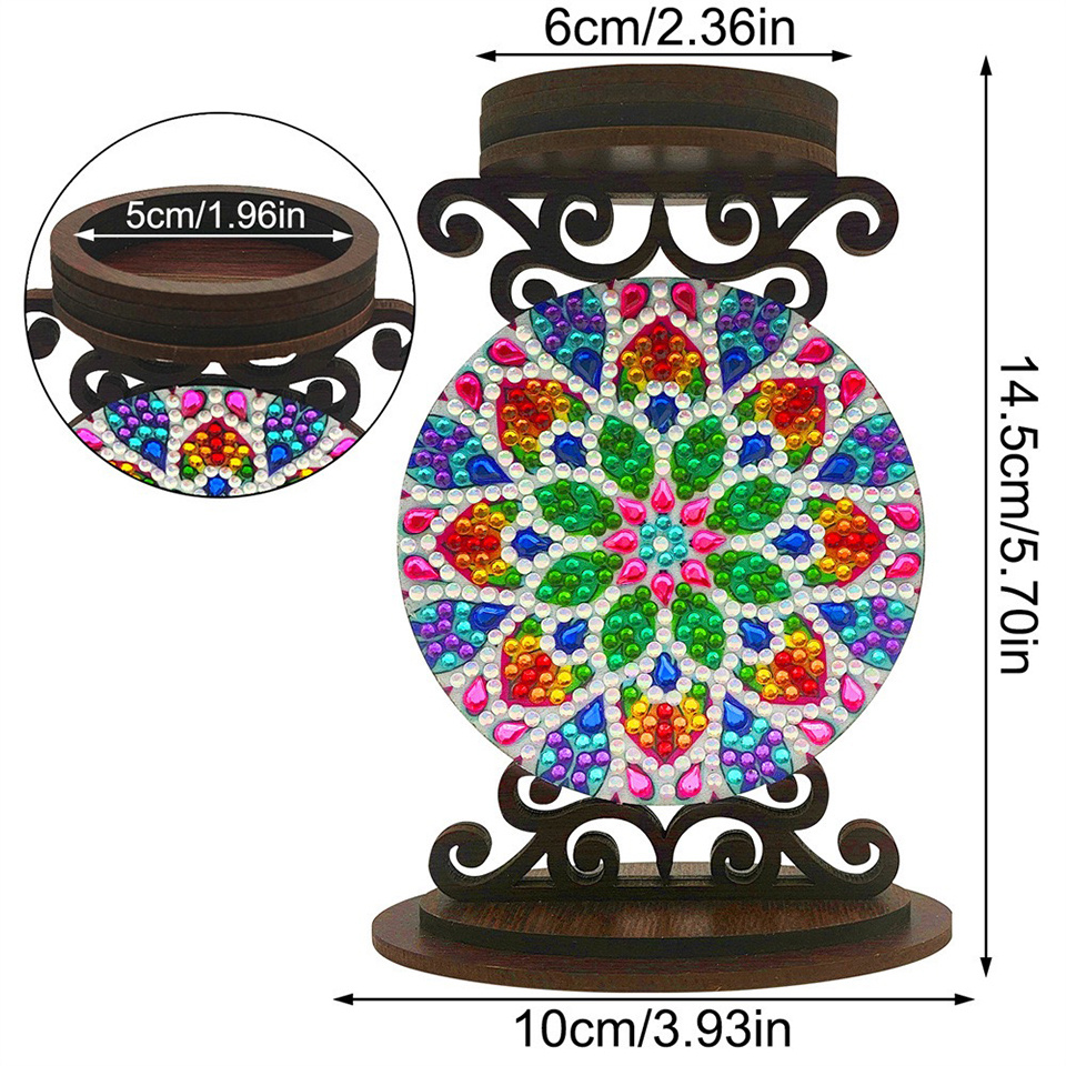 حامل شموع على شكل زهرة، هدية ع - مراجعة Art Craft Kit وسعره