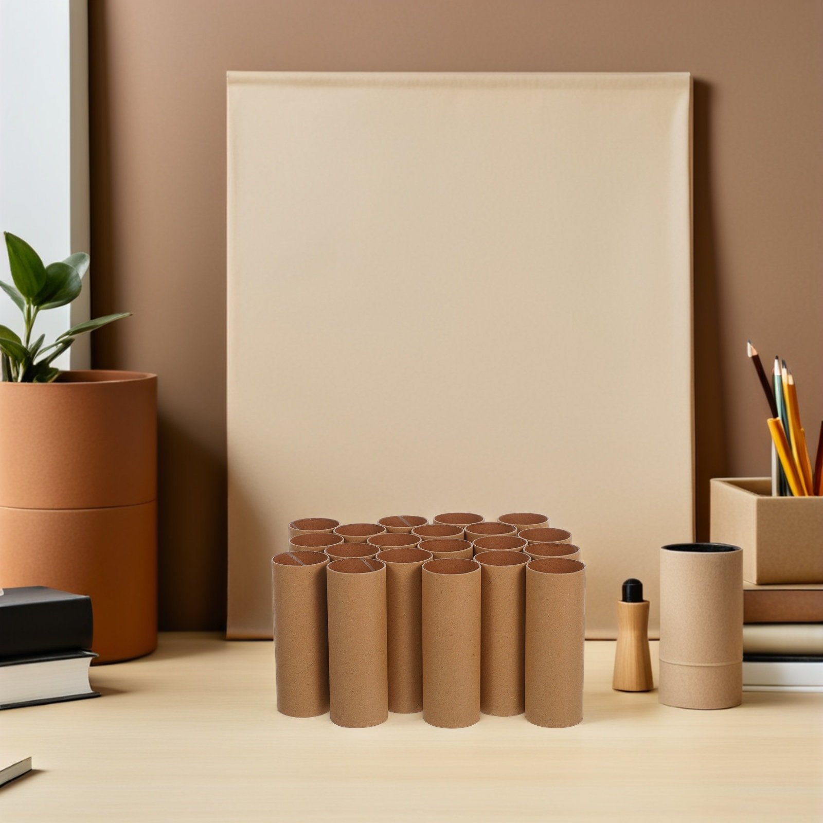 30 قطعة من أنابيب الكرتون المس - مراجعة Art Craft Cardboard وسعره