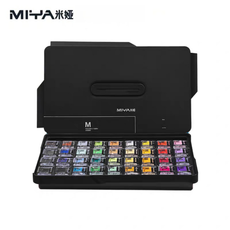 MIYA Gouache مجموعة هلام الطلا - مراجعة Gouache Paint Set وسعره