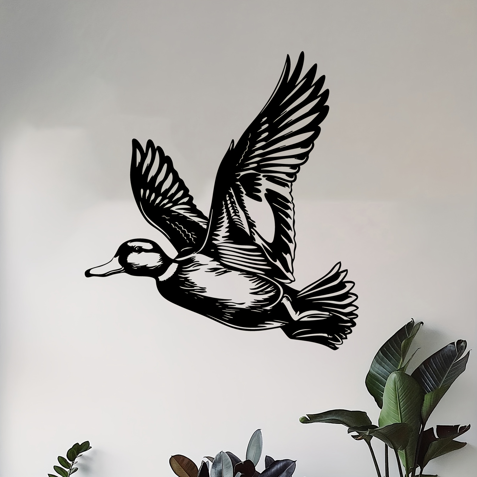 لوحة فنية معدنية على شكل بطة ط - مراجعة Art Craft Bar وسعره