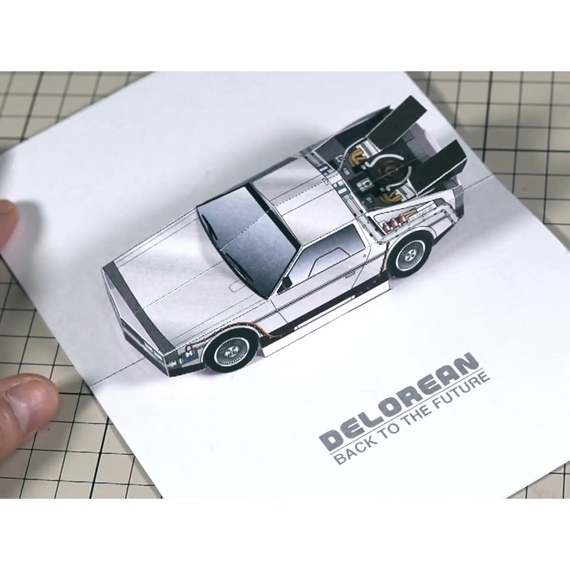 العودة إلى المستقبل المنبثقة ب - مراجعة Art Craft Cardboard وسعره