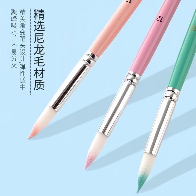 مجموعة من 6 فرش نايلون للرسم ب - مراجعة Gouache Paint Set وسعره