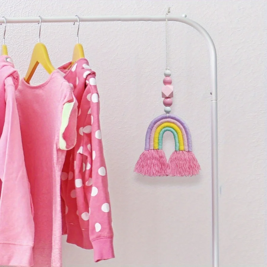 أجراس الرياح الملونة المنسوجة، - مراجعة Art And Craft For Nursery وسعره