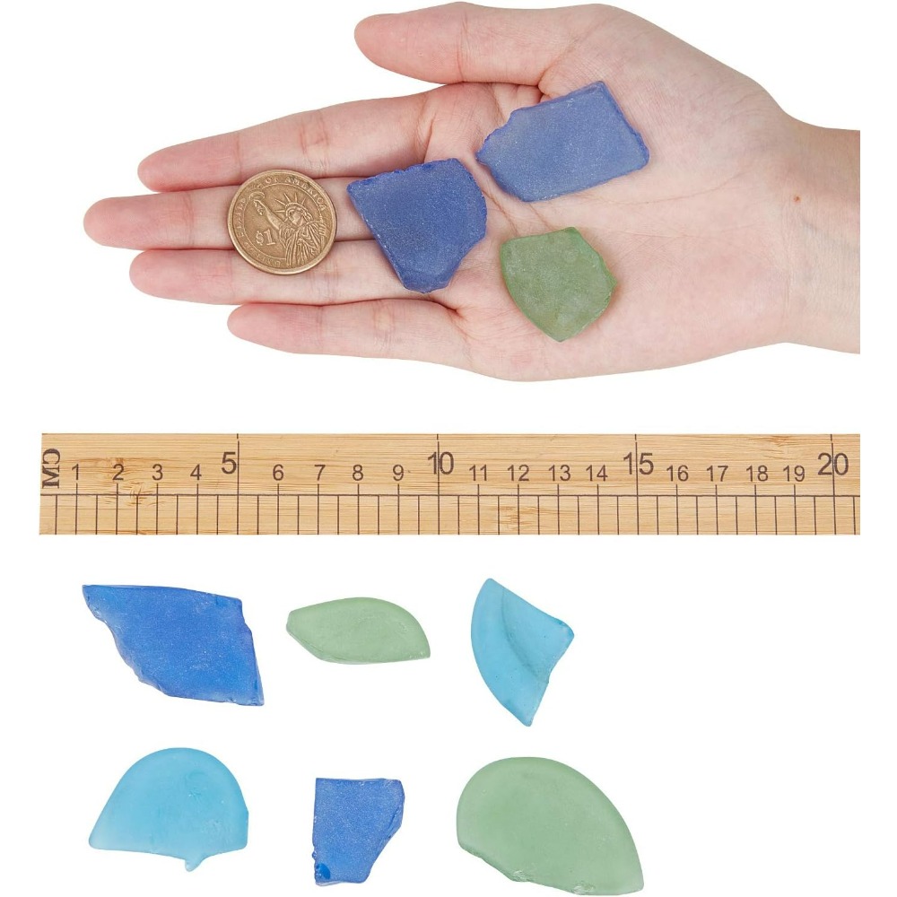 3 ألوان زجاج الكوبالت الأزرق أ - مراجعة Art Craft Kit وسعره