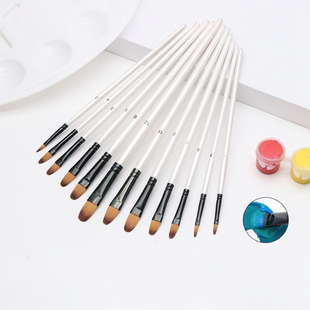 مجموعة فرش فنية متينة مصنوعة م - مراجعة Gouache Paint Set وسعره