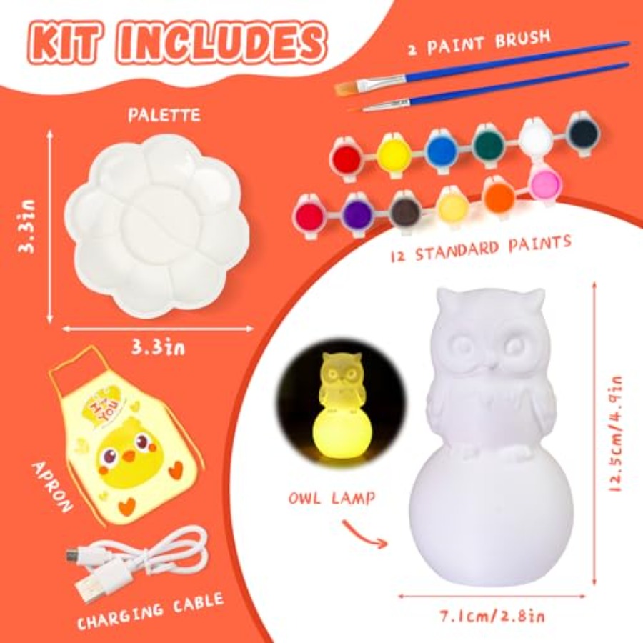 طقم رسم على المصابيح، فنون وحر - مراجعة Art Craft Kit وسعره