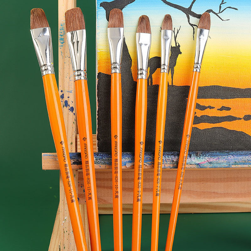 فرشاة طلاء شعر الخيل ، قلم صف  - مراجعة Gouache Paint Set وسعره