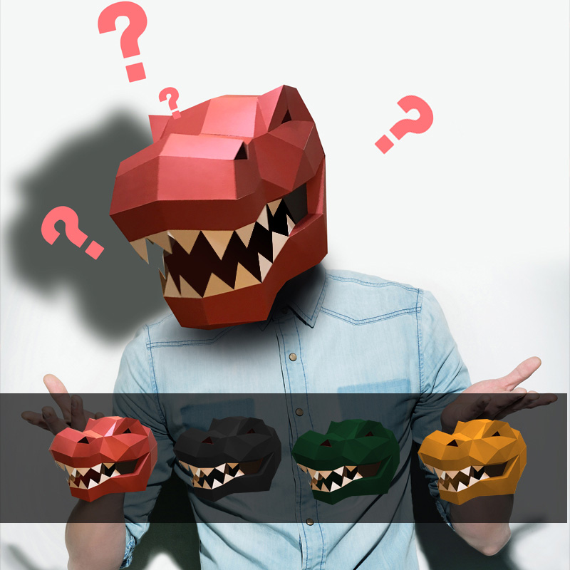 Tyrannosaurus ريكس الحيوان قنا - مراجعة Art Craft Cardboard وسعره