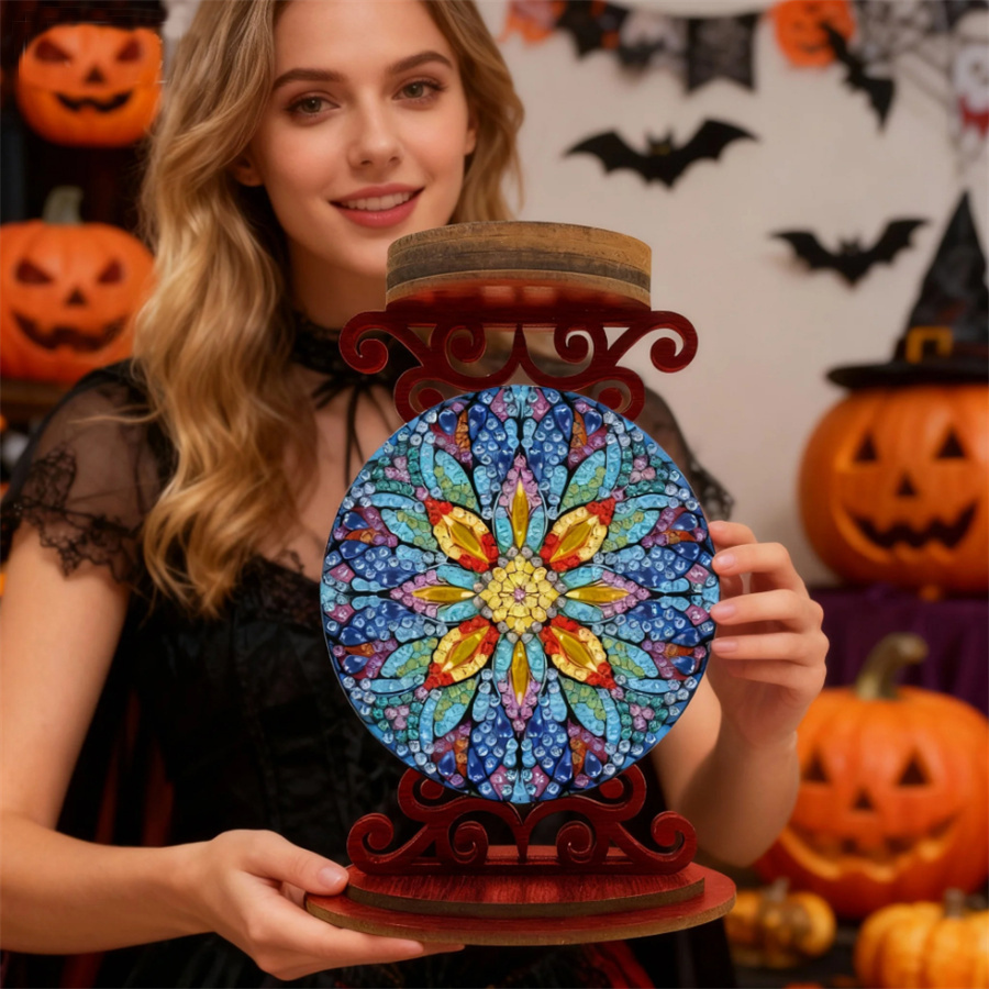 حامل شموع على شكل زهرة، هدية ع - مراجعة Art Craft Kit وسعره