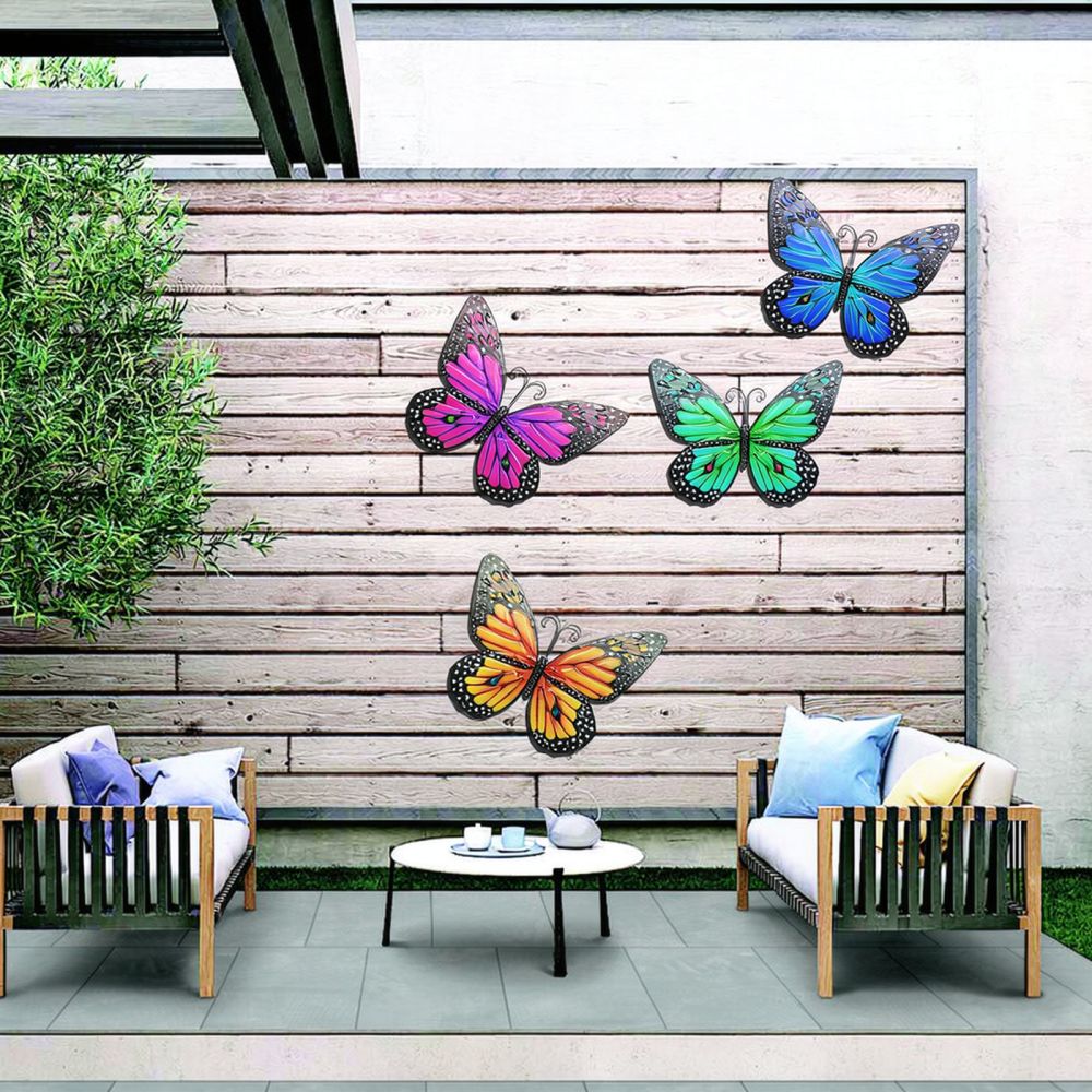 زينة حائط على شكل فراشة معدنية - مراجعة Art And Craft For Nursery وسعره