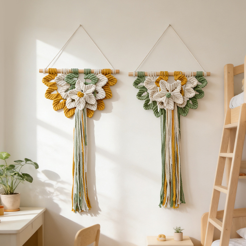 نسيج جداري منسوج بتصميم بوهو ه - مراجعة Art And Craft For Nursery وسعره
