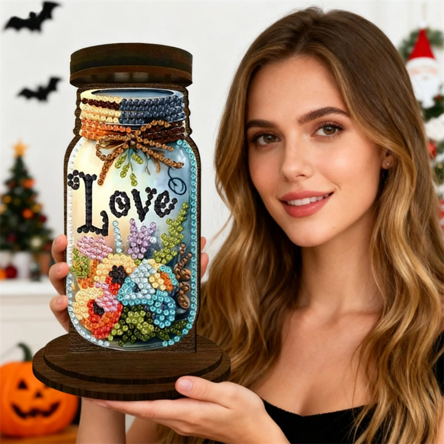 حامل شموع على شكل قلب، هدية عي - مراجعة Art Craft Kit وسعره