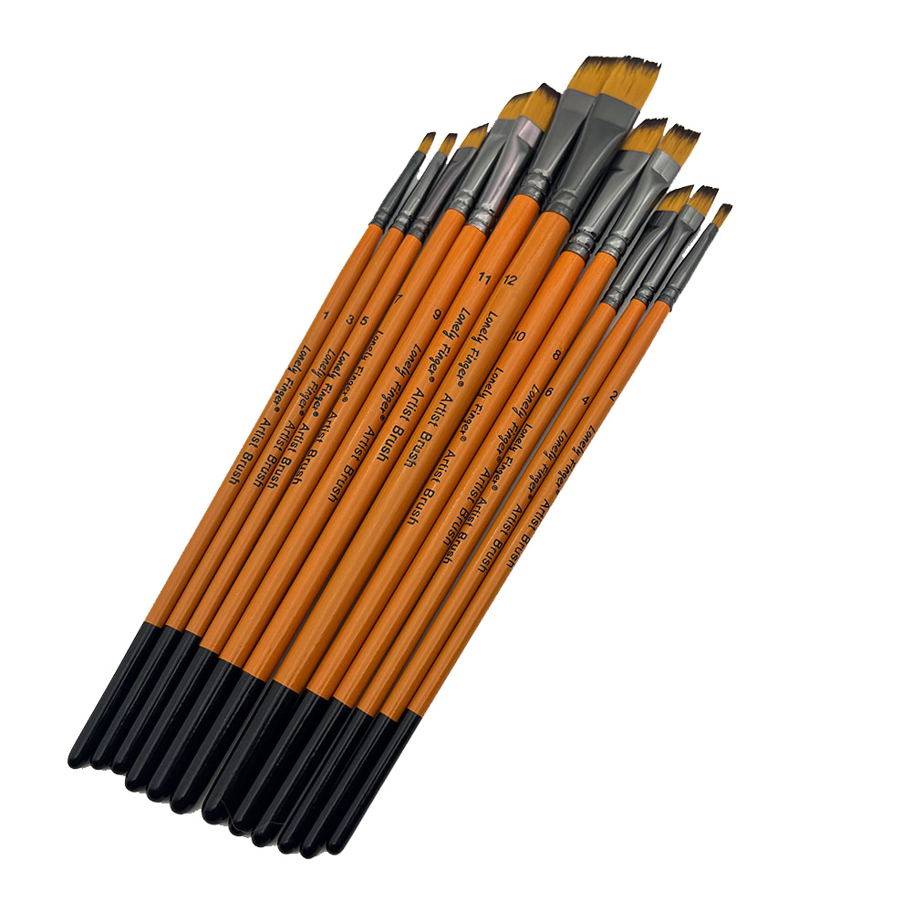 فرش طلاء زاوية، مجموعة من 12 ف - مراجعة Gouache Paint Set وسعره
